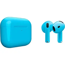 Навушники Apple AirPods 4 Light Blue Gloss (MXP63) [118517] - мініатюра 1
