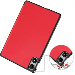 Чохол до планшета BeCover Smart Case Xiaomi Poco Pad 12.1" Red (711564) - мініатюра 6