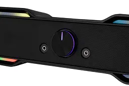 2E Акустична система (саундбар) PCS101 RGB 2.0 USB Black - мініатюра 3