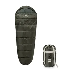 Спальний мішок Naturehike CNK2300SD014 MJ600 Січ, зелений (6979850308526)