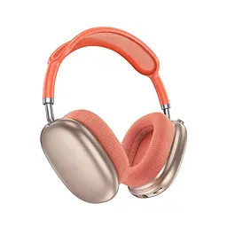 Бездротові накладні навушники HOCO W55 Pleasing BT headphones Рожевий