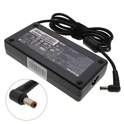 Блок живлення для ноутбука Lenovo 20V, 8.5A, 170W, 5.5x2.5мм, 3 hole, L-подібний роз'єм, black (без кабелю!) - мініатюра 2