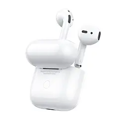 Навушники бездротові Hoco EW03 Plus True wireless BT headset білі - мініатюра 3