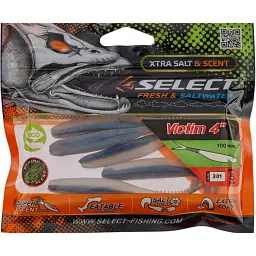 Силікон Select Victim V-Tail 4" #301 (5 шт/уп) - мініатюра 2