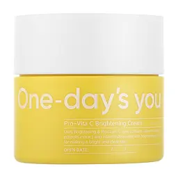 Крем для обличчя One-Days You Vita-C Brightening Cream Освітлювальний 50 мл (8809452673389)