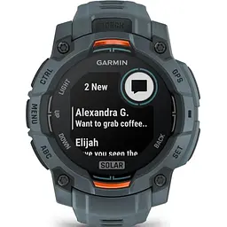 Смарт-годинник Garmin Instinct 3 45mm Solar Twilight with Twilight Band (010-02934-01) - мініатюра 4