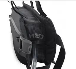 Сумка підсідельна Acepac Zip Frame Bag Nylon M Чорний - мініатюра 3