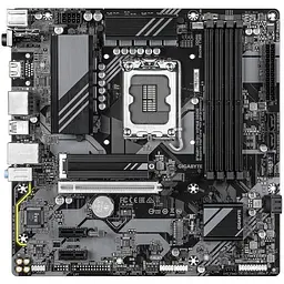 Материнська плата B760M DS3H WF6E GEN5 s1700 B760 4xDDR5 M.2 Wi-Fi BT HDMI mATX Gigabyte teh0019091