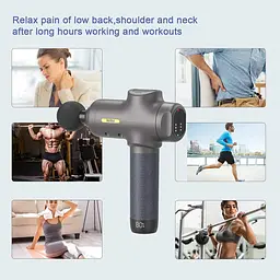 Масажний пістолет NetDot 2022 Deep Force Deep Fabric Percussion Muscle 11 мм - мініатюра 4