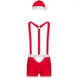 Чоловічий еротичний костюм Obsessive Санта-Клауса Obsessive Mr Claus S/M - мініатюра 5