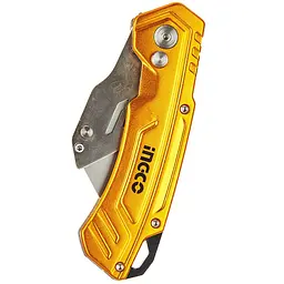 Ніж складаний з нержавіючої сталі Ingco 6 лез SK5 (HUK6288) - мініатюра 3