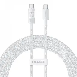 Кабель Baseus Gem Fast-Charging Type-C to Type-C 100W 2m white (P10373000211-01)