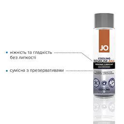 Анальна змазка JO ANAL PREMIUM — COOLING (120 мл) охолоджувальна, на силіконовій основі - мініатюра 3