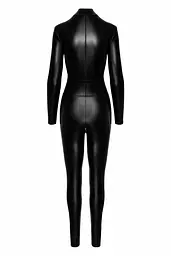 Комбінезон Noir Handmade F319 Caged, 3XL, під латекс, довгий рукав, з доступом, кільце на поясі - мініатюра 6