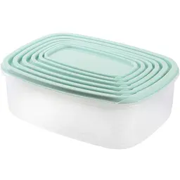 Набір контейнерів Violet House Green 6 шт. (0496 GREEN прям. наб. LARGE) - мініатюра 3