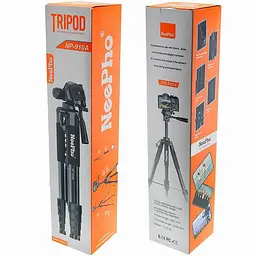 Штатив NeePho NP-910A для зйомки 57-210см з розборним тримачем у чохлі Black - мініатюра 4