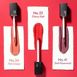 Блиск для губ Make up Factory Ultra Mat Lip Liquid відтінок 52 (Cherry Red) 6 мл (561734) - мініатюра 2