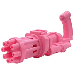 Кулемет для мильних бульбашок Bubble Fun Blaster чорний і рожевий (1443329696) - мініатюра 3