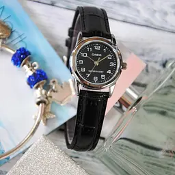 Жіночі годинники наручні жіночі кварцові стильні оригінальні Casio LTP-V001L-1BUDF (модуль №5361) - мініатюра 2