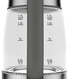 Електрочайник Tefal KI740B30 1.7 л прозорий - мініатюра 3