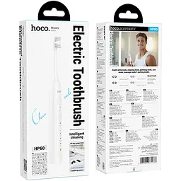 Електрична зубна щітка Hoco HP60 Wave Electric Toothbrush White - мініатюра 7