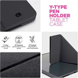 Чохол-книжка ArmorStandart Y-Type PEN для Apple iPad 10th Gen 10.9` (2022)/iPad 11 (2025) Black (ARM77500) [133704] - мініатюра 5