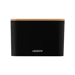 Набір для ванної кімнати Ardesto Minimalism 3 предмети чорний (ARHB3123BB) - мініатюра 3