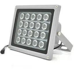 ІЧ-прожектор GY-IR20 на 20 діод, 220В, 40W, дальність освітлення до 150 м, кут огляду 90°