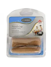 Захисний ковпачок для пальців ніг Corbby Textil Cap, гелевий з трикотажем Розмір L