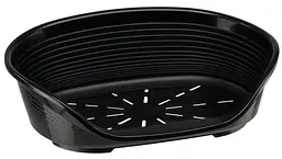 Пластиковий лежак для собак і котів Ferplast Siesta Deluxe 4 чорний 61,5×45×21,5 см 70204936
