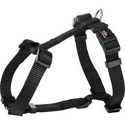 Шлея для собак Trixie Premium H L–XL чорна, 75–120 см / 25 мм - мініатюра 3