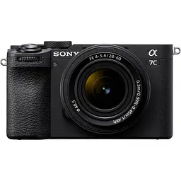 Бездзеркальний фотоапарат Sony Alpha A7C II Kit FE f/4-5.6 28-60mm (ILCE7CM2LB) UA [104057]