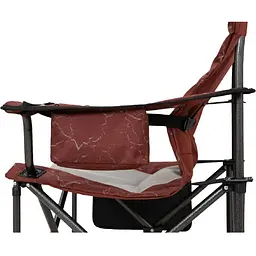 Складаний стілець KingCamp Juniper C10 Red/Grey [2248.65.54] [145937] - мініатюра 3