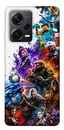 TPU чохол Demsky Gameverse для Xiaomi Redmi Note 12 Pro+ 5G