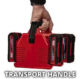 Зарядний пристрій 2x2 Power X-Quattrocharger 4A PXC 18В 4А Einhell hoz0014303 - мініатюра 5
