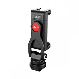 Тримач для телефона Ulanzi Vijim Metal Phone Holder with Cold Shoe UV-2031 ST-10 Black - мініатюра 3