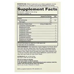 Пробіотики для дітей Dr. Mercola Complete Probiotics 10 млрд КУО, 30 пакетиків по 3,5 г, смак малини - мініатюра 2