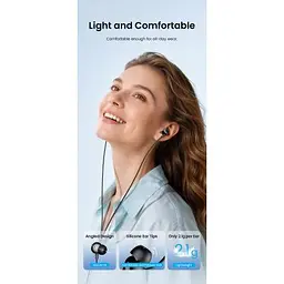 Навушники Vention Echo Lite USB-C In-Ear Wired Black (GBBBAV) - мініатюра 9