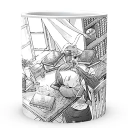Кухоль GeekLand Ascendance of a Bookworm Влада книжкового хробака Майн HNG.02.04 330 мл білий - мініатюра 2