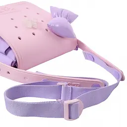 Сумка через плече Yes CB-3 Charming 19х18.5х1.5 см рожево-фіолетова (550531) - мініатюра 3
