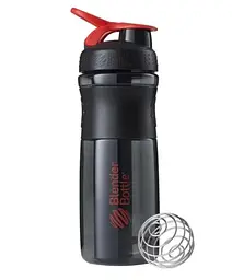 Шейкер спортивний BlenderBottle SportMixer Flip 28oz/820 мл Black/Red (SM 28oz Black/Red) - мініатюра 1