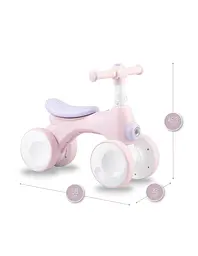 Біговел MoMi Tobis Pink зі світлом та мильними бульбашками - мініатюра 6