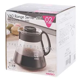 Заварник для пуровера Hario V60 02, прозорий (XVD-60B) - мініатюра 4