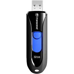 USB флеш-накопичувач Transcend JetFlash 790 32GB USB-A 3.1 Black [TS32GJF790K] [67397] - мініатюра 2