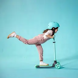 Самокат YVolution YGlider Kiwi Зелений Y101259 - мініатюра 4