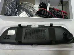 Дзеркало відеореєстратор GPS 3G Wi-Fi екран 7" Сенсорний 2 Камери K35 - мініатюра 9