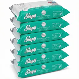 Вологі рушники для тіла Sleepy Adult Towels 50 шт. 6 упаковок - мініатюра 2