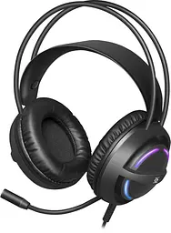 Ігрова гарнітура Defender Dexter RGB кабель 2.2 м чорна