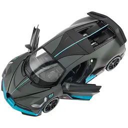 Автомодель Rastar 64200 серія Bugatti Divo 1:32 сірий - мініатюра 2