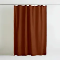 Шторка для душу та ванної Cosas з кільцями 180х200 cinnamon, кориця (ShowerCurtains_46Cinnamon_DUK_180x200_Hook) - мініатюра 2
